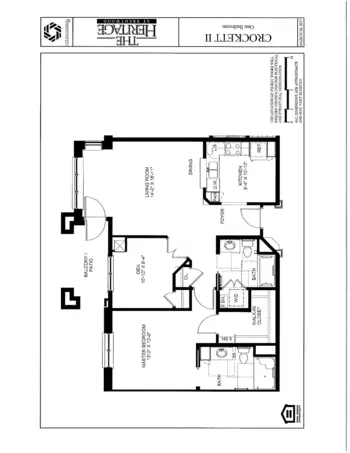 Floorplan of The Heritage at Brentwood, Assisted Living, Nursing Home, Independent Living, CCRC, Brentwood, TN 7