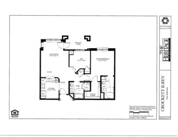 Floorplan of The Heritage at Brentwood, Assisted Living, Nursing Home, Independent Living, CCRC, Brentwood, TN 10