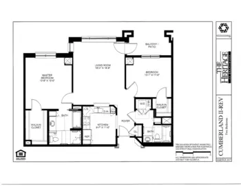 Floorplan of The Heritage at Brentwood, Assisted Living, Nursing Home, Independent Living, CCRC, Brentwood, TN 12