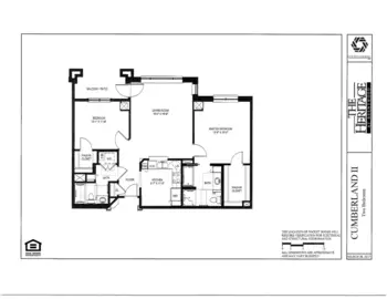 Floorplan of The Heritage at Brentwood, Assisted Living, Nursing Home, Independent Living, CCRC, Brentwood, TN 14