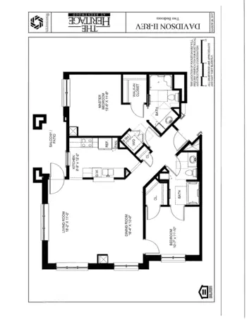 Floorplan of The Heritage at Brentwood, Assisted Living, Nursing Home, Independent Living, CCRC, Brentwood, TN 15