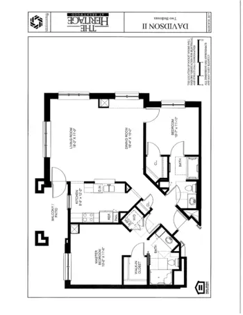 Floorplan of The Heritage at Brentwood, Assisted Living, Nursing Home, Independent Living, CCRC, Brentwood, TN 17