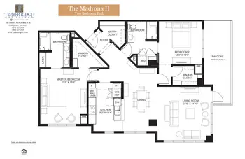 Floorplan of Timber Ridge at Talus, Assisted Living, Nursing Home, Independent Living, CCRC, Issaquah, WA 4