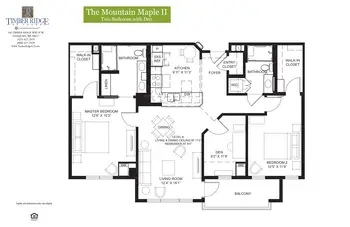 Floorplan of Timber Ridge at Talus, Assisted Living, Nursing Home, Independent Living, CCRC, Issaquah, WA 5