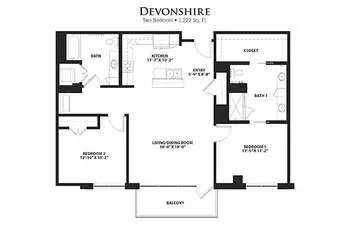 Floorplan of Westminster, Assisted Living, Nursing Home, Independent Living, CCRC, Austin, TX 4