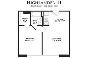 Floorplan of Westminster, Assisted Living, Nursing Home, Independent Living, CCRC, Austin, TX 6