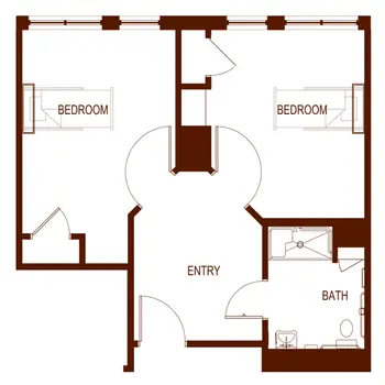 Floorplan of Westminster, Assisted Living, Nursing Home, Independent Living, CCRC, Austin, TX 10