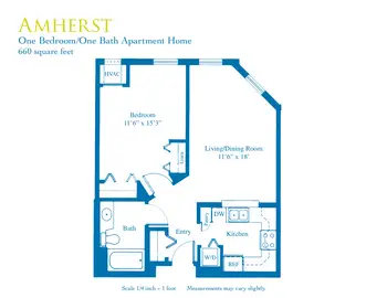 Floorplan of Wyndemere, Assisted Living, Nursing Home, Independent Living, CCRC, Wheaton, IL 1