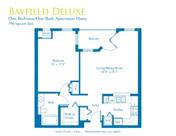 Floorplan of Wyndemere, Assisted Living, Nursing Home, Independent Living, CCRC, Wheaton, IL 5