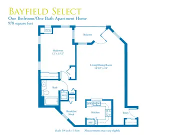 Floorplan of Wyndemere, Assisted Living, Nursing Home, Independent Living, CCRC, Wheaton, IL 7