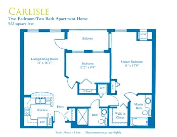 Floorplan of Wyndemere, Assisted Living, Nursing Home, Independent Living, CCRC, Wheaton, IL 9