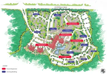 Campus Map of Lakewood, Assisted Living, Nursing Home, Independent Living, CCRC, Richmond, VA 4