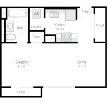 Floorplan of Lakewood, Assisted Living, Nursing Home, Independent Living, CCRC, Richmond, VA 1