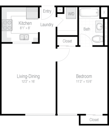 Floorplan of Lakewood, Assisted Living, Nursing Home, Independent Living, CCRC, Richmond, VA 4