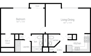 Floorplan of Lakewood, Assisted Living, Nursing Home, Independent Living, CCRC, Richmond, VA 6