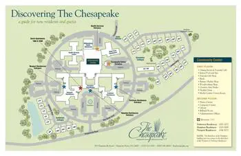 Campus Map of The Chesapeake, Assisted Living, Nursing Home, Independent Living, CCRC, Newport News, VA 2