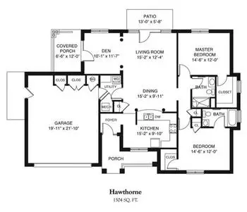 Floorplan of The Glebe, Assisted Living, Nursing Home, Independent Living, CCRC, Daleville, VA 9