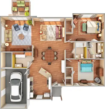Floorplan of Trinity Oaks, Assisted Living, Nursing Home, Independent Living, CCRC, Salisbury, NC 4