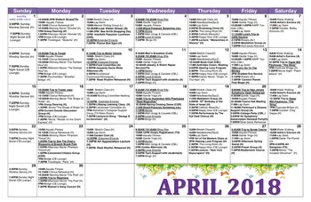 Activity Calendar of Crane's Mill, Assisted Living, Nursing Home, Independent Living, CCRC, West Caldwell, NJ 13