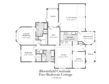 Floorplan of Crane's Mill, Assisted Living, Nursing Home, Independent Living, CCRC, West Caldwell, NJ 2