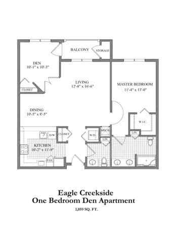Floorplan of Crane's Mill, Assisted Living, Nursing Home, Independent Living, CCRC, West Caldwell, NJ 7