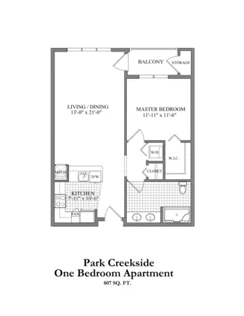 Floorplan of Crane's Mill, Assisted Living, Nursing Home, Independent Living, CCRC, West Caldwell, NJ 19