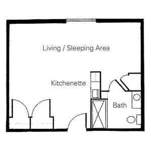 Floorplan of Breeze Park, Assisted Living, Nursing Home, Independent Living, CCRC, Weldon Spring, MO 1