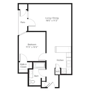 Floorplan of Breeze Park, Assisted Living, Nursing Home, Independent Living, CCRC, Weldon Spring, MO 4