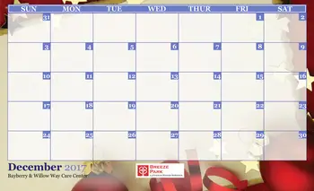 Activity Calendar of Breeze Park, Assisted Living, Nursing Home, Independent Living, CCRC, Weldon Spring, MO 6