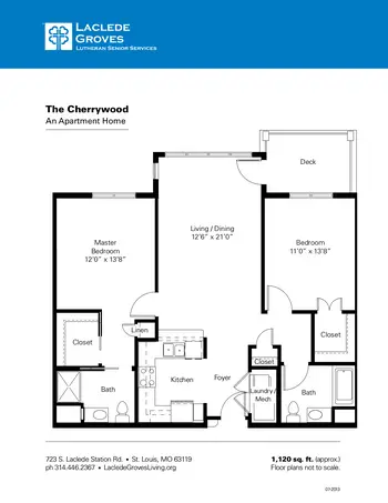 Floorplan of Laclede Groves, Assisted Living, Nursing Home, Independent Living, CCRC, Saint Louis, MO 9