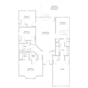 Floorplan of Laclede Groves, Assisted Living, Nursing Home, Independent Living, CCRC, Saint Louis, MO 3