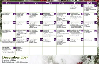 Activity Calendar of Laclede Groves, Assisted Living, Nursing Home, Independent Living, CCRC, Saint Louis, MO 8