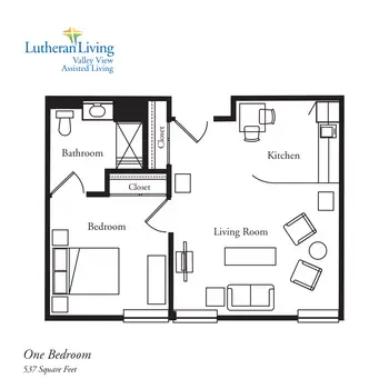 Floorplan of Lutheran Living, Assisted Living, Nursing Home, Independent Living, CCRC, Muscatine, IA 1