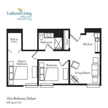 Floorplan of Lutheran Living, Assisted Living, Nursing Home, Independent Living, CCRC, Muscatine, IA 4