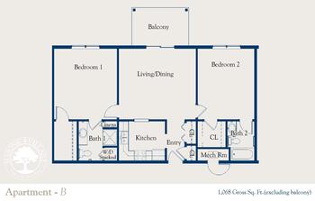 Floorplan of Masonic Villages Dallas, Assisted Living, Nursing Home, Independent Living, CCRC, Dallas, PA 7