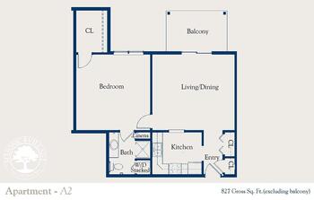 Floorplan of Masonic Villages Dallas, Assisted Living, Nursing Home, Independent Living, CCRC, Dallas, PA 8