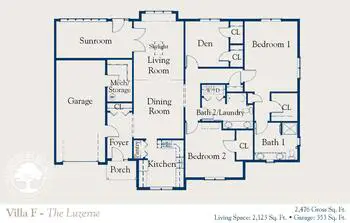 Floorplan of Masonic Villages Dallas, Assisted Living, Nursing Home, Independent Living, CCRC, Dallas, PA 3