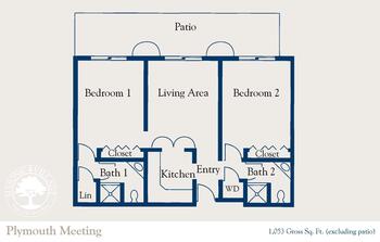 Floorplan of Masonic Villages Lafayette, Assisted Living, Nursing Home, Independent Living, CCRC, Lafayette Hill, PA 7