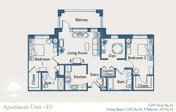 Floorplan of Masonic Villages Sewickley, Assisted Living, Nursing Home, Independent Living, CCRC, Sewickley, PA 9