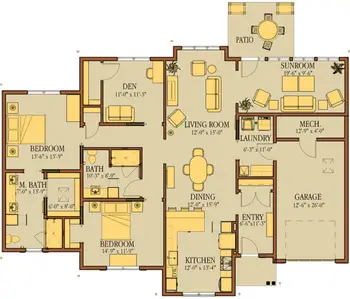 Floorplan of Masonic Villages Sewickley, Assisted Living, Nursing Home, Independent Living, CCRC, Sewickley, PA 13