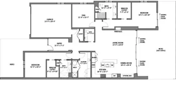 Floorplan of Splendido at Rancho Vistoso, Assisted Living, Nursing Home, Independent Living, CCRC, Oro Valley, AZ 11