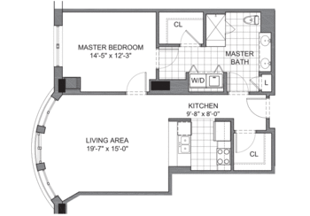 Floorplan of The Mather Evanston, Assisted Living, Nursing Home, Independent Living, CCRC, Evanston, IL 7