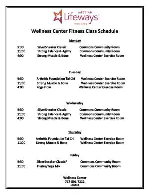 Activity Calendar of Messiah Lifeways at Messiah Village, Assisted Living, Nursing Home, Independent Living, CCRC, Mechanicsburg, PA 3