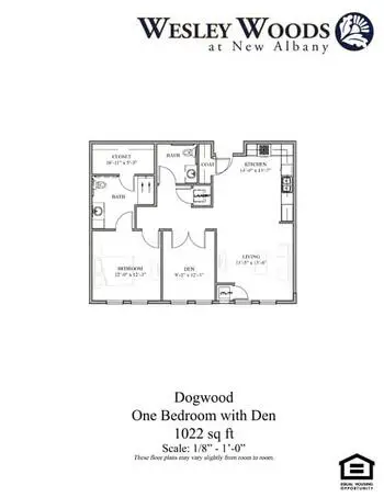 Floorplan of Wesley Woods at New Albany, Assisted Living, Nursing Home, Independent Living, CCRC, New Albany , OH 18