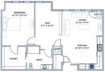 Floorplan of Wesley Woods at New Albany, Assisted Living, Nursing Home, Independent Living, CCRC, New Albany , OH 9