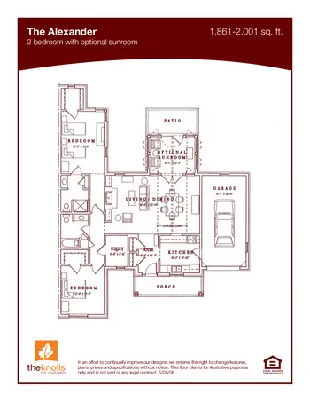 Floorplan of The Knolls of Oxford, Assisted Living, Nursing Home, Independent Living, CCRC, Oxford, OH 3