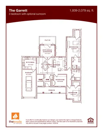 Floorplan of The Knolls of Oxford, Assisted Living, Nursing Home, Independent Living, CCRC, Oxford, OH 9