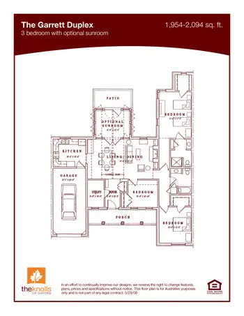 Floorplan of The Knolls of Oxford, Assisted Living, Nursing Home, Independent Living, CCRC, Oxford, OH 10