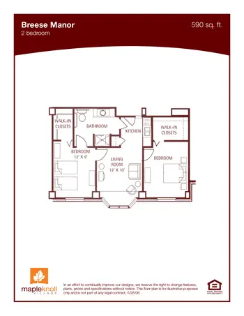 Floorplan of Maple Knoll Village, Assisted Living, Nursing Home, Independent Living, CCRC, Cincinnati, OH 8