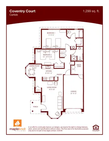 Floorplan of Maple Knoll Village, Assisted Living, Nursing Home, Independent Living, CCRC, Cincinnati, OH 11